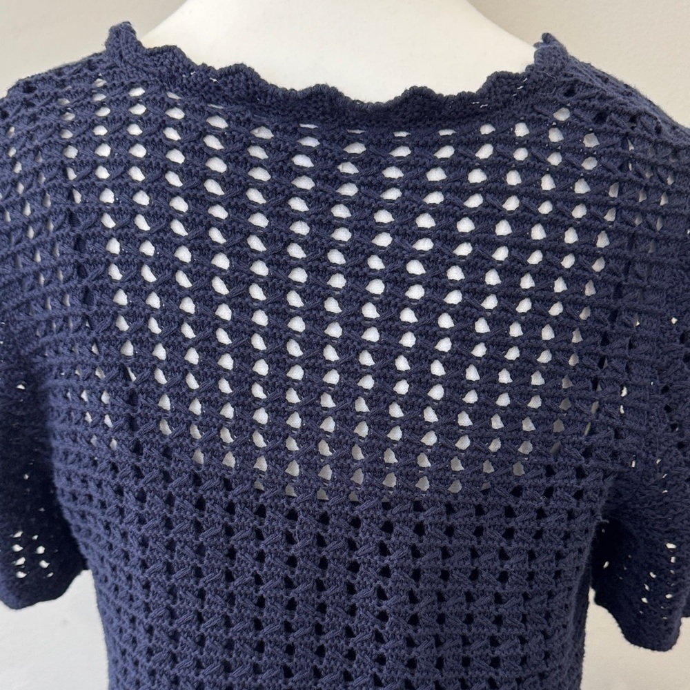 GAP Navy Crochet Summer Dress – Size Small - Picture 8 of 10